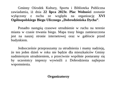 Zawiadomienie