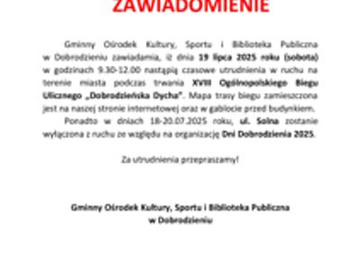 Zawiadomienie