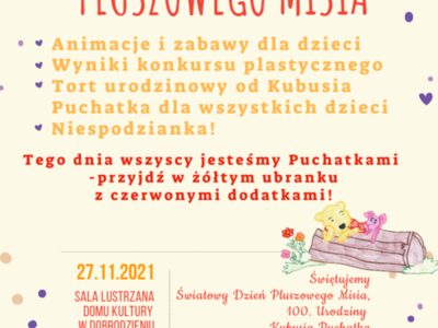 Dzień Pluszowego Misia