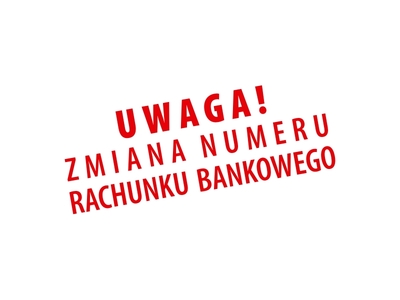 zmiana rachunku bankowego