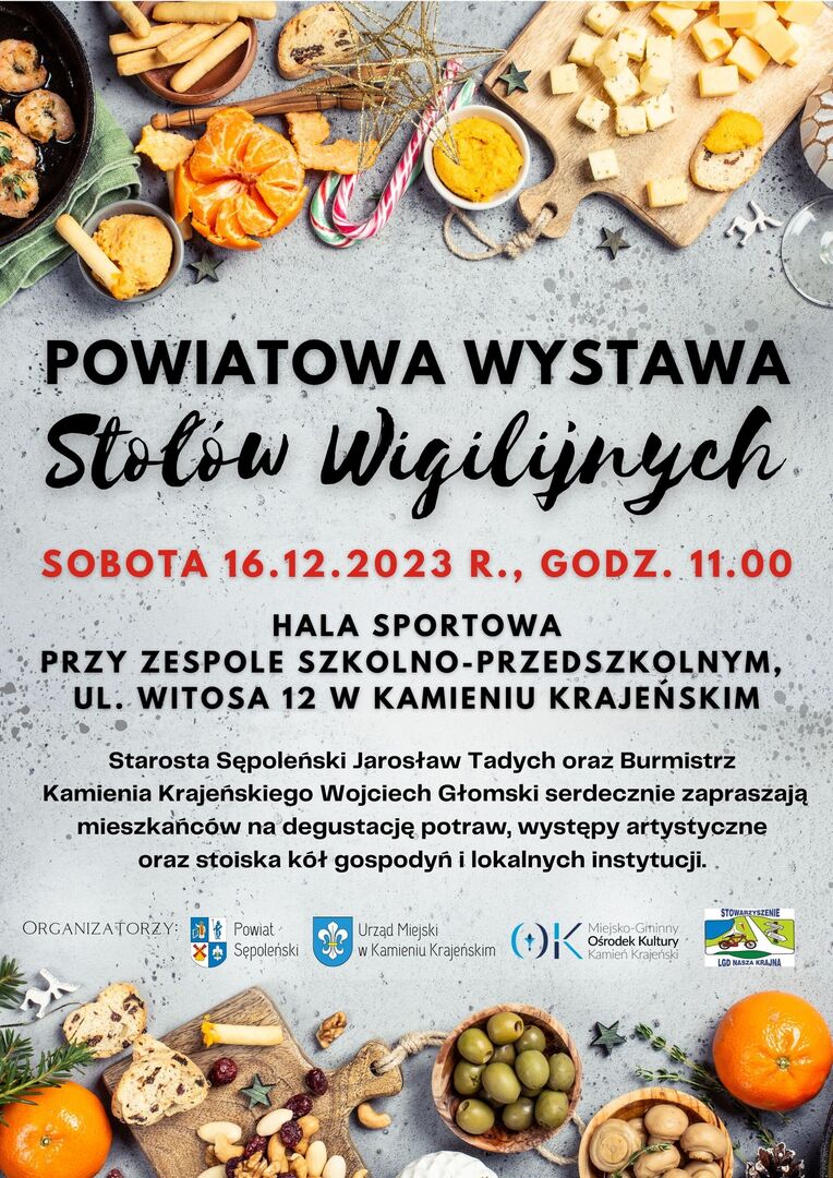 Powiatowa Wystawa Stołów Wigilijnych 16.12.2023r.