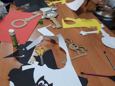 Andrzejkowe prace plastyczne