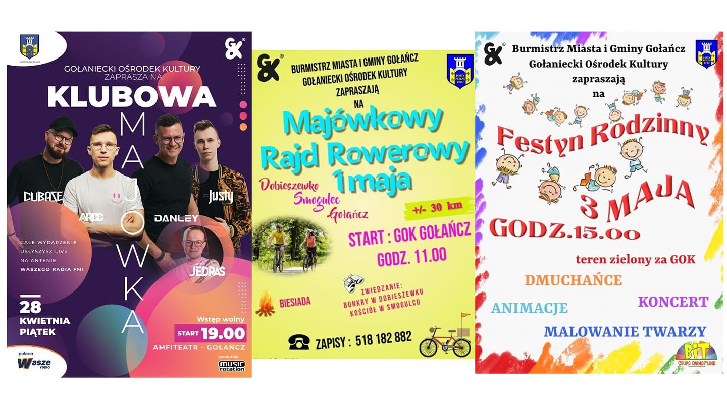 Majówka w Gołańczy