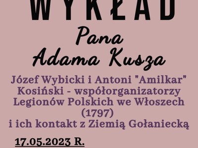 Wykład Pana Adama Kusza