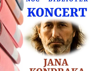 Noc Bibliotek-Koncert Jana Kondraka