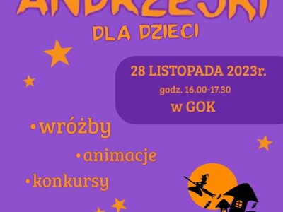Andrzejki dla dzieci