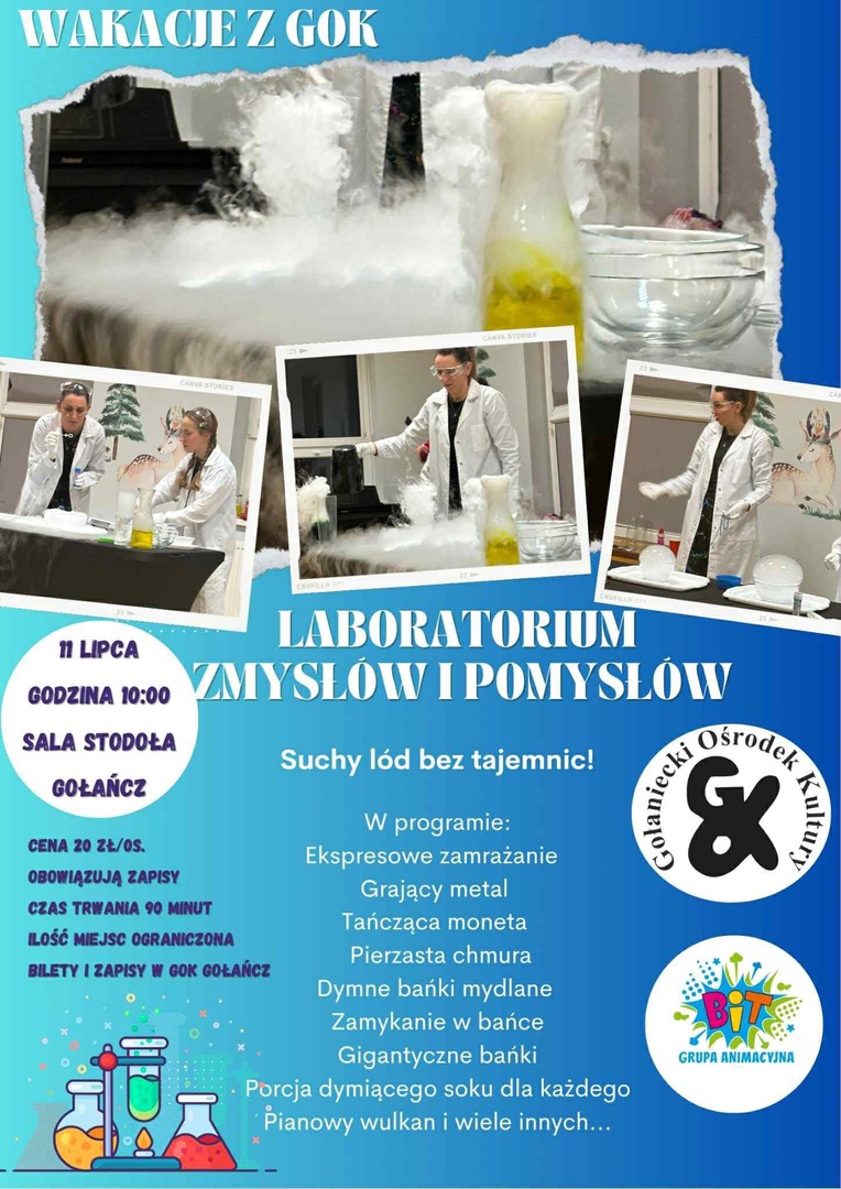 Laboratorium zmysłów i pomysłów 