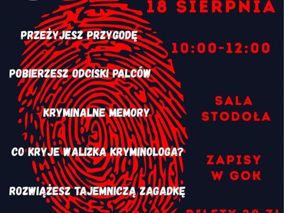 Plakat detektyw