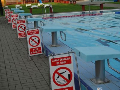 Basen odkryty 50 m
