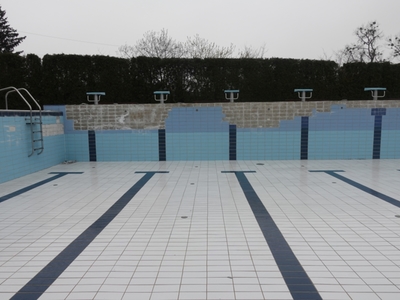 Prace remontowe duży basen