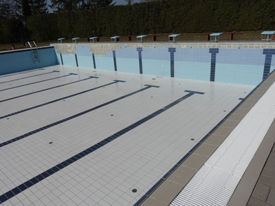 Prace remontowe duży basen