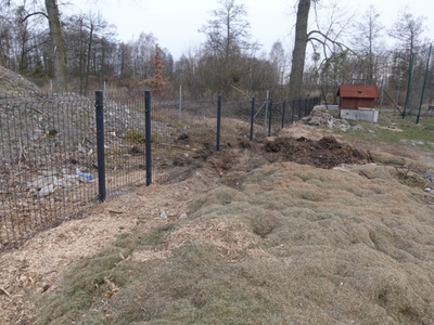 Prace remontowe opłotowanie