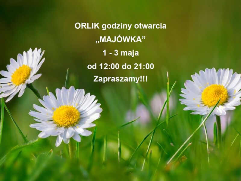 Orlik- majówka
