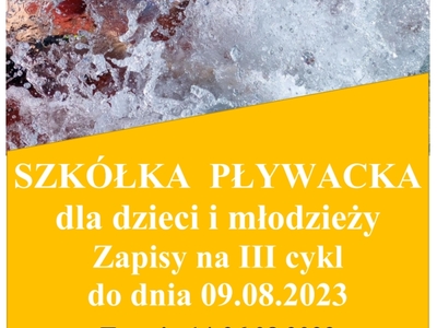 Szkółka pływacka cykl 3