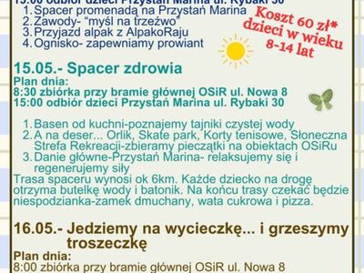 EGZAMIN Z OSIREM- SPACER ZDROWIA