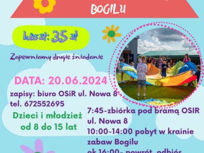 Wyjazd z OSiRem do krainy zabaw Bogilu