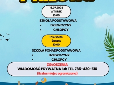 Letnie turnieje siatkówki