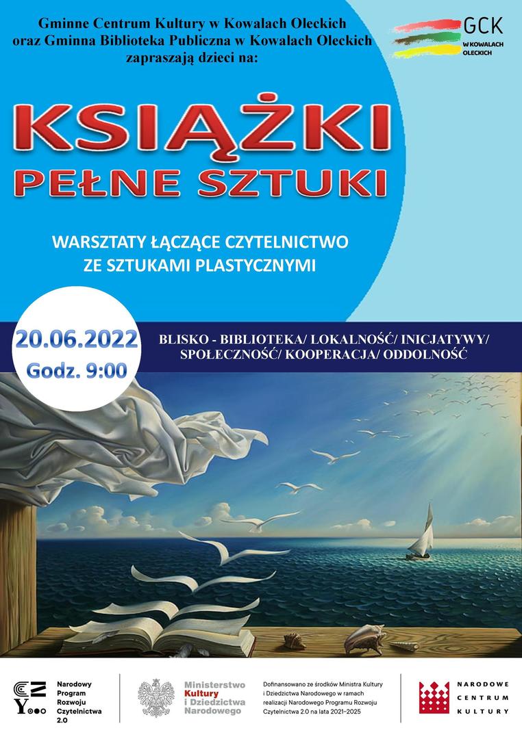 Plakat informujący o szkoleniu