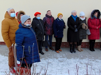 Uczestnicy uroczystości.