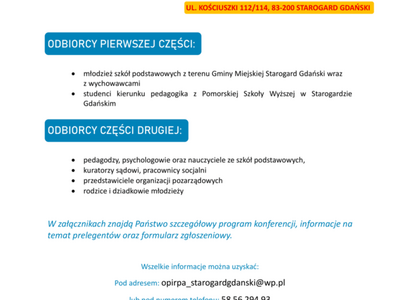 zaproszenie na konferencję
