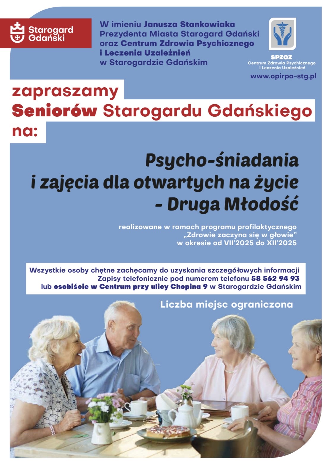 Zaproszenie seniorzy