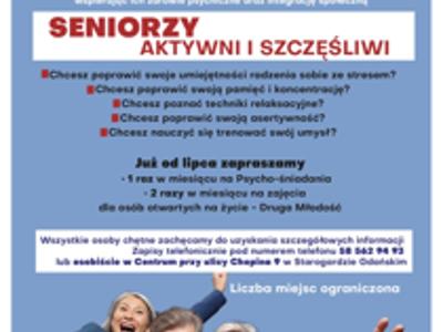 Zaproszenie seniorzy