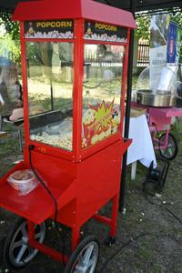 Popcorn dla uczestników wydarzenia