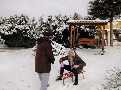 Zabawy na śniegu