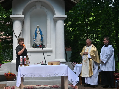 Podzękowanie za celebrację Mszy Świętej polowej