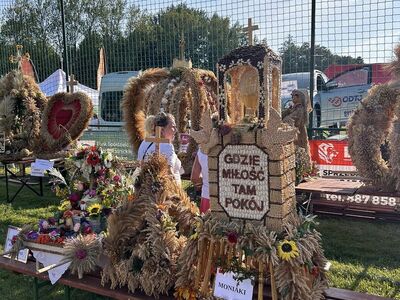 Wieniec dożynkowy.