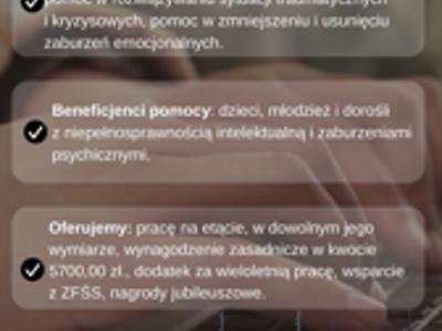 reklama - zatrudnimy psychologa