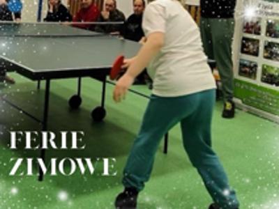 Karnawałowy turniej tenisa stołowego- rozgrywka Jagody