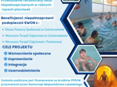 Ulotka reklamująca projekt