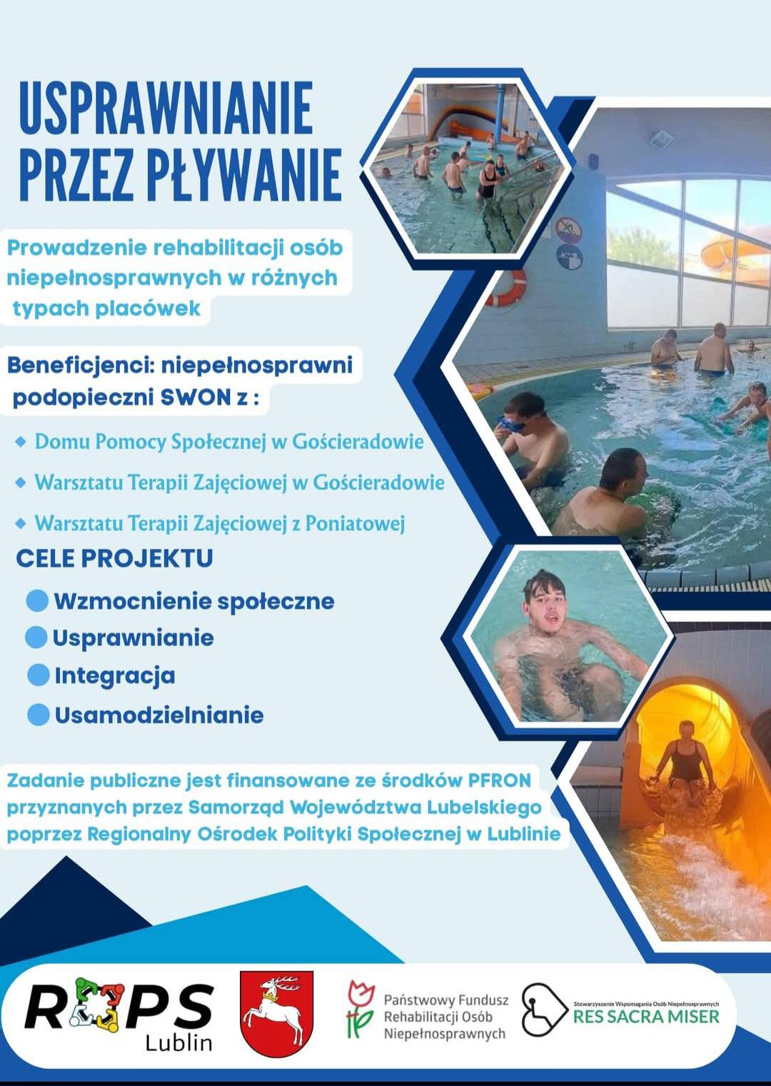 Ulotka promująca projekt.