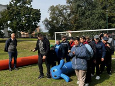 Bieg z ziemniakiem na łyżce