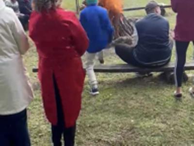 Wspólne rozpalenie ogniska