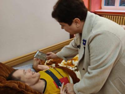 Pełne wzruszeń pożegnanie z mieszkańcami.