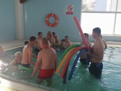 Zajęcia na basenie