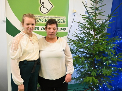 Wspólne zdjęcie dwóch uczestniczek spotkania