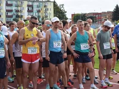 Zawodnicy półmaratonu