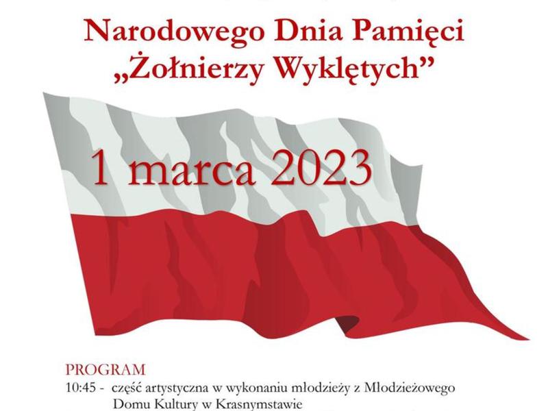 NARODOWY DZIEŃ PAMIĘCI ,,ŻOŁNIERZY WYKLĘTYCH''