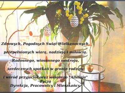 Zdrowych, pogodnych Świąt Wielkanocnych