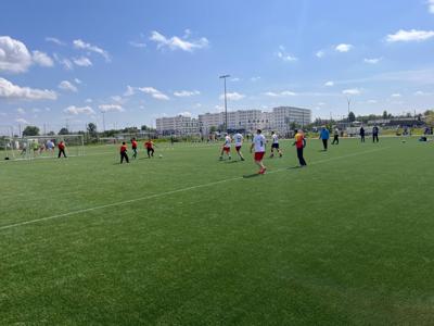Mecz XXXII Lubelskiego Mityngu Olimpiad Specjalnych.