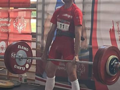 Nasi mieszkańcy podczas zawodów XIV Ogólnopolskim Mityngu Trójboju Siłowego Olimpiad Specjalnych