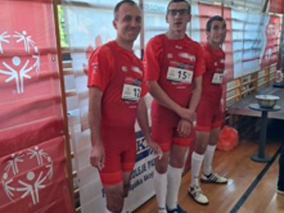 Nasi mieszkańcy podczas zawodów XIV Ogólnopolskim Mityngu Trójboju Siłowego Olimpiad Specjalnych