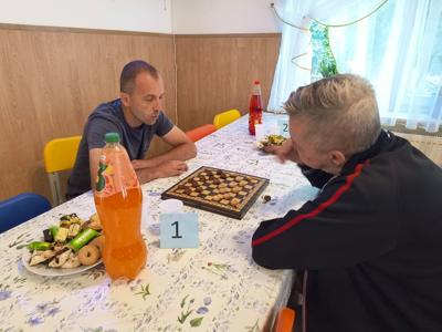 Turniej Warcabowy w filii w Bzowcu