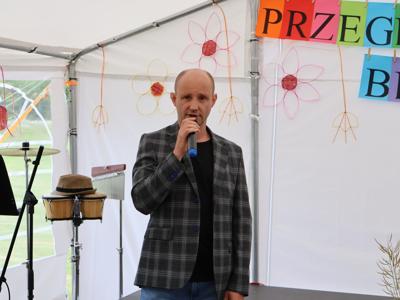 Powitanie gości przez Pana dyrektora Mariusza Rysaka
