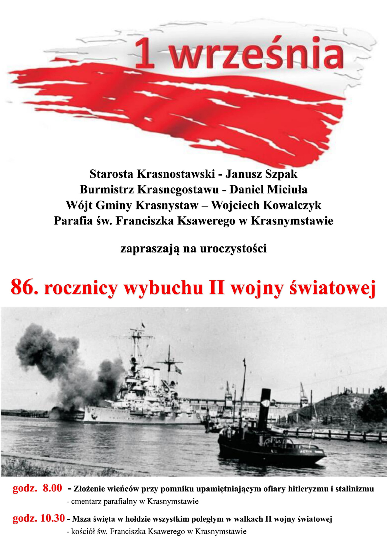 W hołdzie ofiarom II wojny światowej