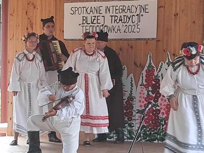 Nasi mieszkańcy podczas spotkania integracyjnego" Bliżej tradycji" 