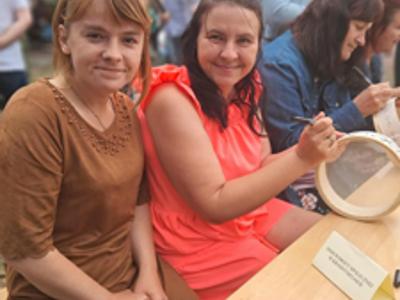 Nasi mieszkańcy podczas spotkania integracyjnego" Bliżej tradycji" 